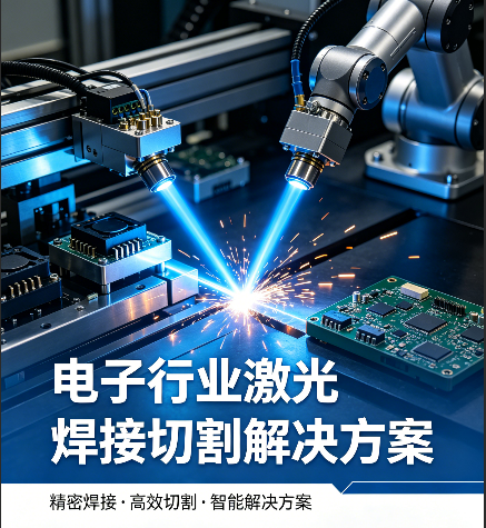 Laser welding and cutting solutions for the electronics industry