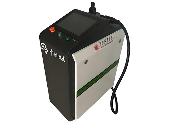 Handheld laser cleaning machine
